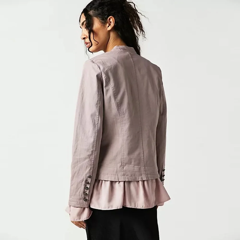Free People Ruffles Romance Jacket NWT - Picture 2 of 8